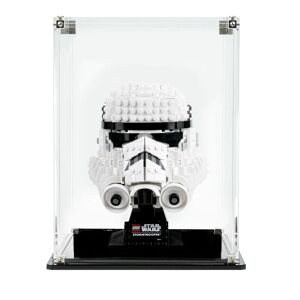Wicked Brick Display Case for LEGO® Stormtrooper Helmet (75276) - Clear background