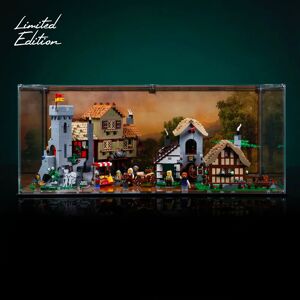 Wicked Brick Limited Edition Display Case for LEGO® Icons Medieval Town Square (10332)