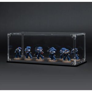 Wicked Brick Display Case for Warhammer Squad with Clear Background - Medium / Standard / Standard