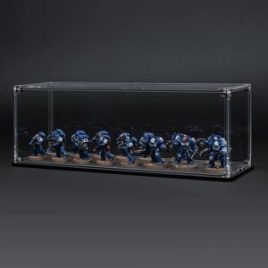 Wicked Brick Display Case for Warhammer Squad with Clear Background - Large / Tall / Standard