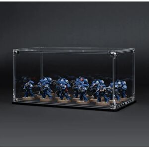 Wicked Brick Display Case for Warhammer Squad with Clear Background - Medium / Tall / Deep