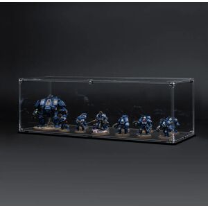 Wicked Brick Display Case for Warhammer Army with Clear Background - Small / Standard / Standard