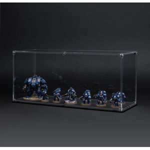 Wicked Brick Display Case for Warhammer Army with Clear Background - Small / Tall / Standard