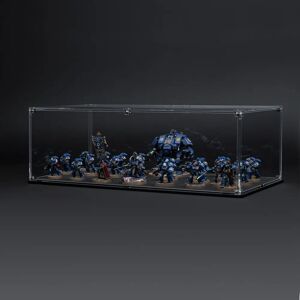 Wicked Brick Display Case for Warhammer Army with Clear Background - Small / Standard / Deep