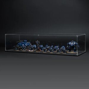 Wicked Brick Display Case for Warhammer Army with Clear Background - Large / Standard / Deep