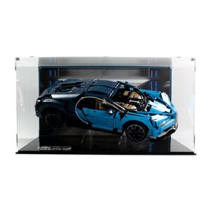 Wicked Brick Display case for LEGO® Technic: Bugatti Chiron (42083) - Display case with printed vinyl background