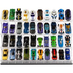 Wicked Brick Vertical Display stand for 1:64 scale Hot Wheels cars - 10 cars wide x 4 tiers