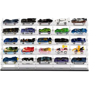 Wicked Brick Horizontal Display stand for 1:64 scale Hot Wheels cars - 5 cars wide x 5 tiers