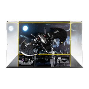 Wicked Brick Display cases for LEGO® Batman™ 1989 Batwing (76161) - Angled display case with bespoke printed background