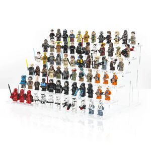 Wicked Brick Display podium for LEGO® Minifigures for IKEA® Billy Bookcase - 1/2 / Clear