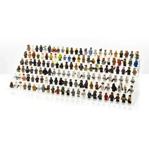 Wicked Brick Display podium for LEGO® Minifigures for IKEA® Billy Bookcase - Full / Clear