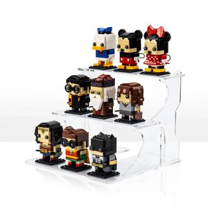 Wicked Brick Display podium for LEGO® Brickheadz for IKEA® Billy Bookcase - 1/3 / Clear