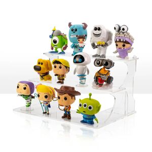 Wicked Brick Display podium for FUNKO® Pops for IKEA® Billy Bookcase - 1/2 / Clear
