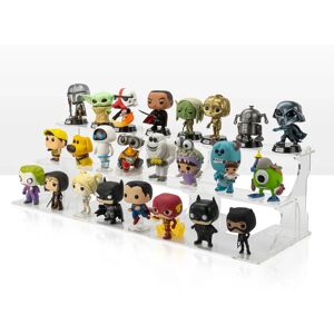 Wicked Brick Display podium for FUNKO® Pops for IKEA® Billy Bookcase - Full / Clear