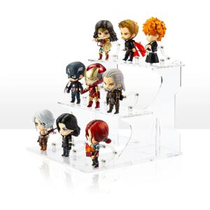 Wicked Brick Display podium for Nendoroids for IKEA® Billy Bookcase - 1/3 / Clear