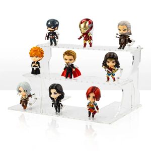 Wicked Brick Display podium for Nendoroids for IKEA® Billy Bookcase - 1/2 / Clear