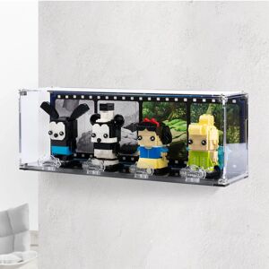 Wicked Brick Wall Mounted Display Case for LEGO® Brickheadz Disney 100th Celebration (40622)