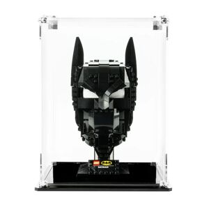Wicked Brick Display Case for LEGO® DC Batman™ Cowl (76182) - Display Case with Clear Background