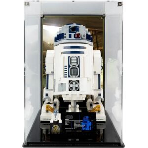 Wicked Brick Display Case for LEGO® Star Wars™ UCS: R2-D2 (75308) - Display Case and Custom Background Design