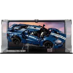 Wicked Brick Display case for LEGO® Technic: 2022 Ford GT (42154) - Display case with background design