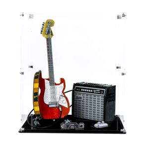 Wicked Brick Display Case for LEGO® Ideas Fender® Stratocaster™ (21329) - Display case