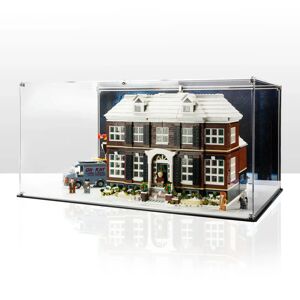 Wicked Brick Display Case for LEGO® Ideas Home Alone (21330) - Display Case with Printed Background