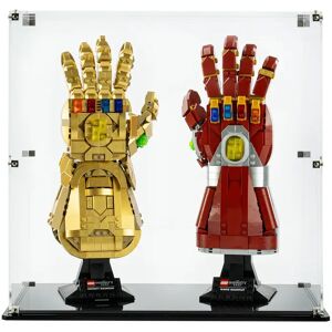 Wicked Brick Display Case for LEGO® Infinity Gauntlet and Nano Gauntlet (76191 & 76223) - Display case