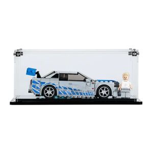 Wicked Brick Display case for LEGO® Speed Champions 2 Fast 2 Furious Nissan Skyline GT-R (R34) (76917) - Display case
