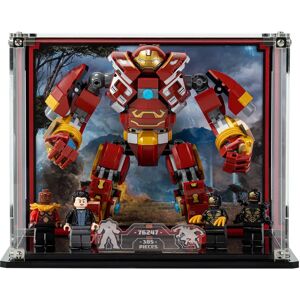 Wicked Brick Display case for LEGO® Marvel: The Hulkbuster: The Battle of Wakanda (76247) - Display case with background design