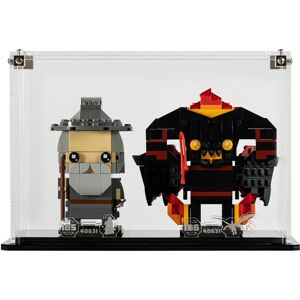 Wicked Brick Display case for LEGO® Brickheadz: Gandalf the Grey™ & Balrog™ (40631) - Display case