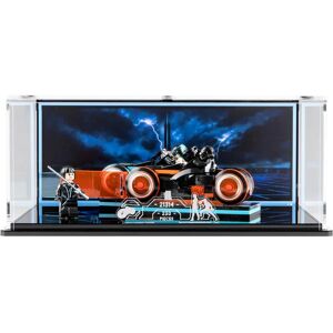 Wicked Brick Display case for LEGO® Ideas: Tron Legacy (21314) - Display case with printed vinyl background