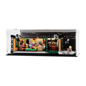 Wicked Brick Display case for LEGO® Ideas: Central Perk (21319) - Display case with printed vinyl background