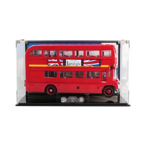 Wicked Brick Display cases for LEGO® Creator: London Bus (10258) - Display case with printed background