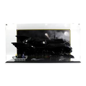 Wicked Brick Dual display case for LEGO® DC: Batmobile (76139) and Batmobile (40433) - Printed Vinyl Background sticker