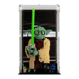 Wicked Brick Display case for LEGO® Star Wars™ Yoda™ (75255) - Display case with printed background