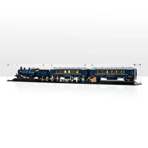 Wicked Brick Clear Display case for LEGO® Ideas: The Orient Express Train (21344)
