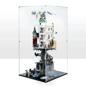 Wicked Brick Clear Display case for LEGO® Harry Potter: Gringotts™ Wizarding Bank – Collectors' Edition (76417)