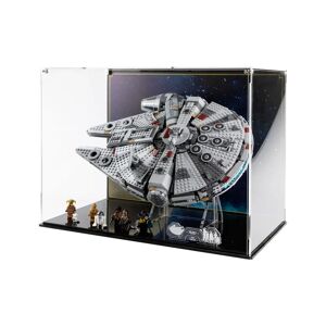 Wicked Brick Display case for LEGO® Star Wars™ Millennium Falcon (75257) - Display Case with Background