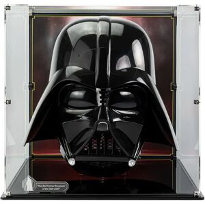 Wicked Brick Display case for Star Wars™ Black Series Darth Vader Helmet - Display case with background design