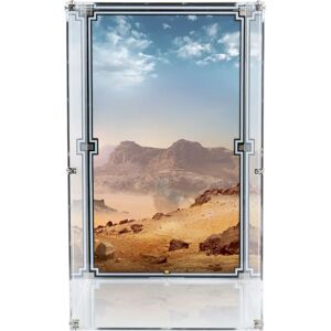 Wicked Brick Standard Wall Mounted Display Cases for Hot Toys 1/6th Scale Figure - Wall Mount with Desert Background 1