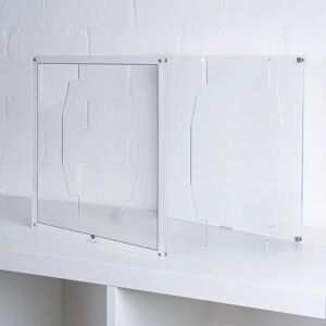 Wicked Brick Solid Colour Window Display Solution for IKEA® KALLAX - White / Yes - Both front & back plates