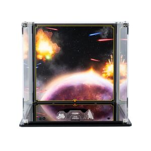 Wicked Brick Display case for LEGO® Star Wars: Anakin's Jedi Interceptor (75281) - Without stand / Display case with background