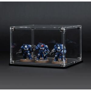 Wicked Brick Display Case for Warhammer Squad with Clear Background - Small / Standard / Deep