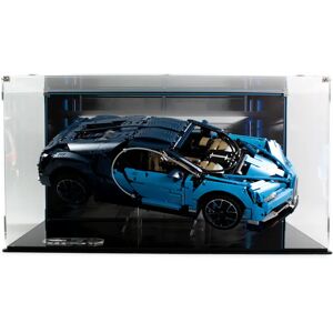 Wicked Brick Display case for LEGO® Technic: Bugatti Chiron (42083) - Display case with printed vinyl background