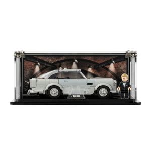 Wicked Brick Display case for LEGO® Speed Champions Aston Martin DB5 (76911) - Display case with printed background