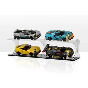 Wicked Brick Display stand for 4x LEGO® Speed Champions Cars (2x2)