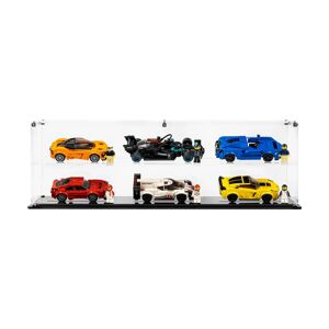Wicked Brick Display case for 6x LEGO® Speed Champions Cars (2x3) - Display case