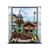Wicked Brick Display Case for LEGO® Old Fishing Store (21310) - Display case with printed background