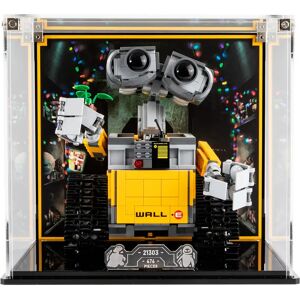 Wicked Brick Display case for LEGO® Ideas: WALL•E (21303) - Display case with printed vinyl background