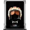 Wicked Brick Display Case for LEGO® Luke Skywalker™ (Red Five) Helmet (75327) - Black background